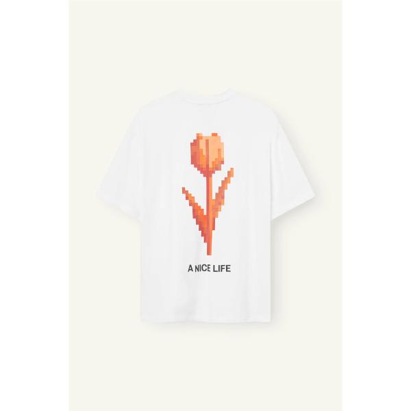 DON'T WASTE CULTURE T-SHIRT TALORA - BIANCO - D11.1709-200