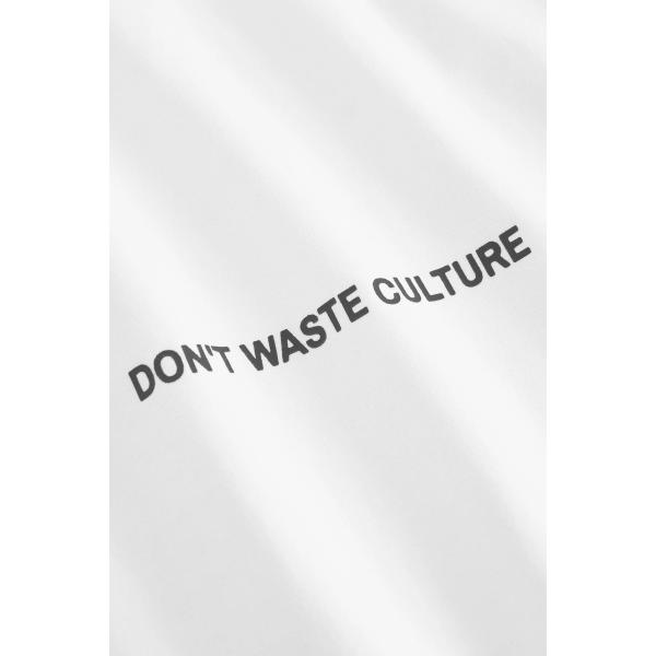 DON'T WASTE CULTURE T-SHIRT TALORA - BIANCO - D11.1709-200