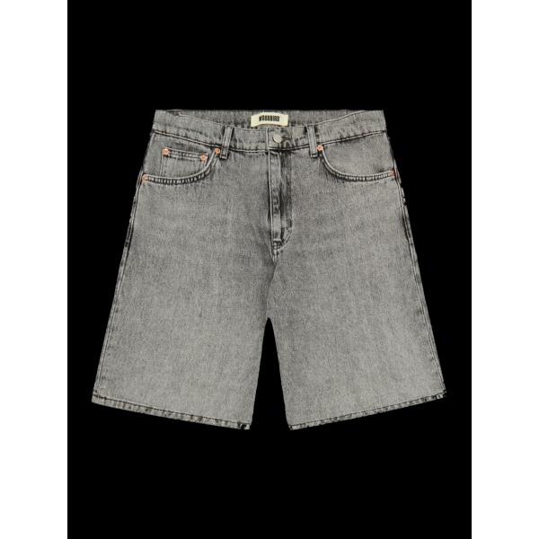 WOODBIRD BERMUDA JEANS - GRIGIO - 2516-308-GRG