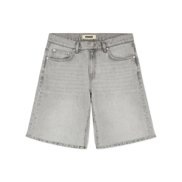 WOODBIRD BERMUDA JEANS - GRIGIO CHIARO- 2516-309-GRG