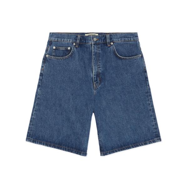 WOODBIRD BERMUDA JEANS - GRIGIO CHIARO- 2516-310-BLU