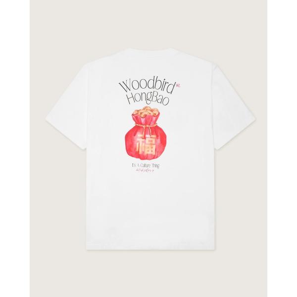 WOODBIRD T-SHIRT - BIANCO - 2516-415-OFF