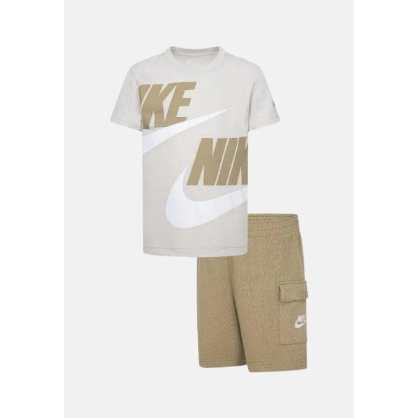 NIKE NSW HBR CARGO SHORT - BEIGE - 86J213-X3E