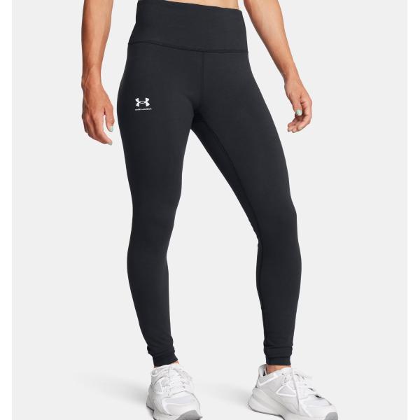 UNDER ARMOUR RIVAL LEGGINS  - NERO - 1386482-001