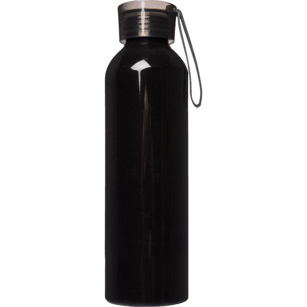 SILICON  BORRACCIA  ALLUM/PLASTICA/SILICONE 650ML - NERO -  S26261-N