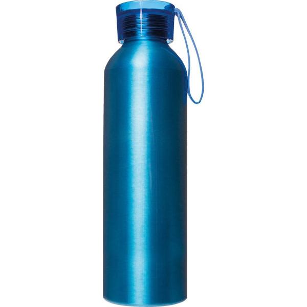 SILICON  BORRACCIA  ALLUM/PLASTICA/SILICONE 650ML - AZZURRO -  S26261-BL