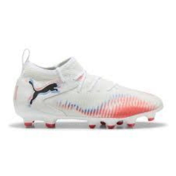 PUMA FUTURE 8 MATCH FG/AG -BIANCO/ARANCIONE- 108614-01