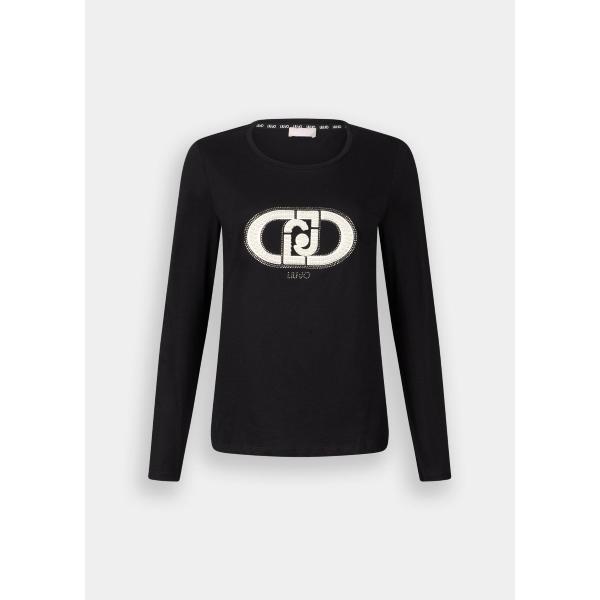 LIU JO  T-SHIRT M/L - NERO - TF5299JS923-N9785