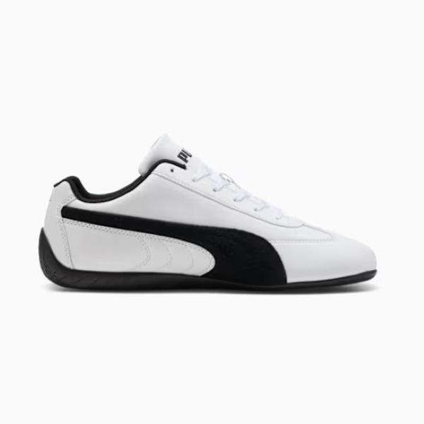PUMA SPEEDCAT LTHR  - BIANCO/NERO - 403175-01