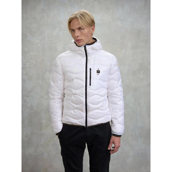 BLAUER PIUMINO ONDINA WAVE - BIANCO - 25WBLUC03074-100
