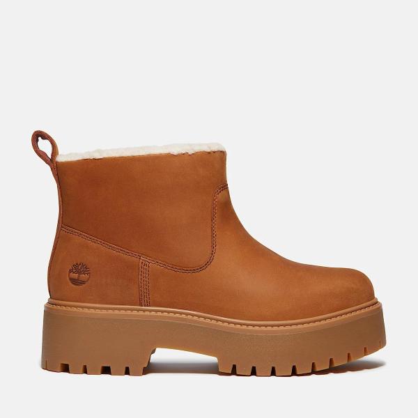 TIMBERLAND STIVALE PLATEAU STONE  - MARRONE - TB0A283GEM7