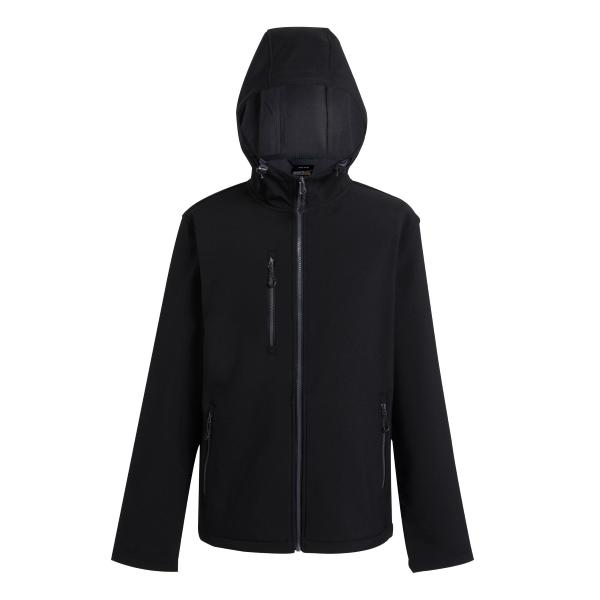 REGATTA GIACCA CAPP SOFTSHELL - NERO - TRA705-28P