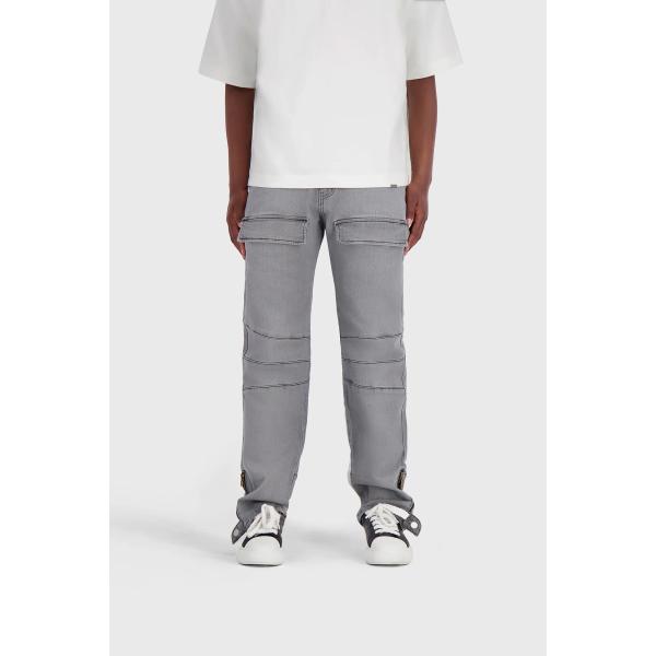 DON'T WASTE CULTURE PANTALONI DELARA - GRIGIO- 211840-GRG