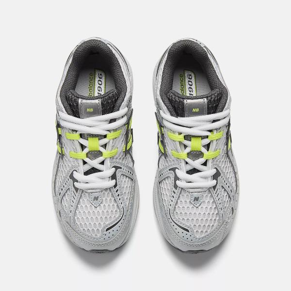 NEW BALANCE 1906 - ARGENTO/GIALLO FLUO - P190662Y