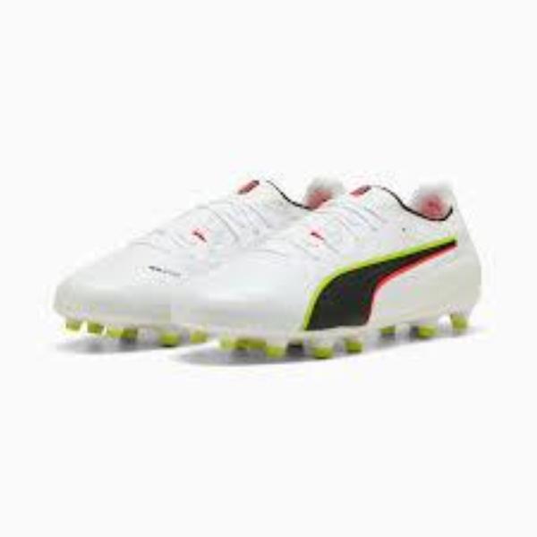 PUMA KING ULTIMATE  FG/AG-BIANCO/NERO - 108457-01