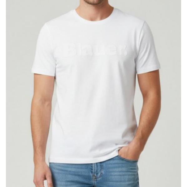 BLAUER T-SHIRT BOURN M/C - BIANCO - 26SBLUH02287-007480-100