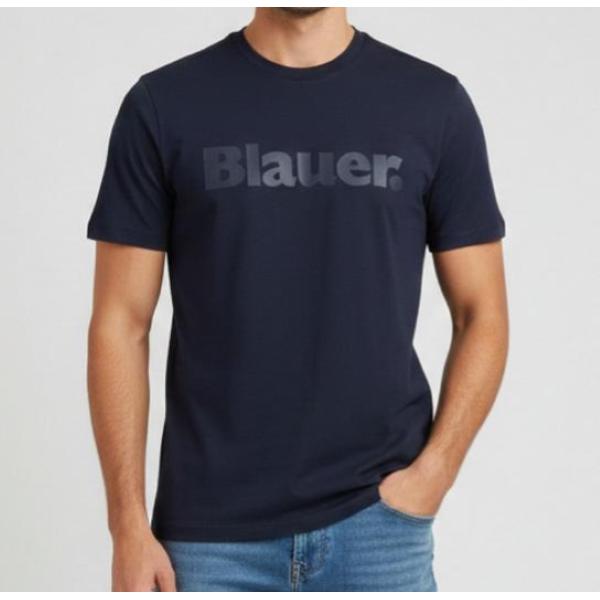BLAUER T-SHIRT BOURN M/C - BLU - 26SBLUH02287-007480-888