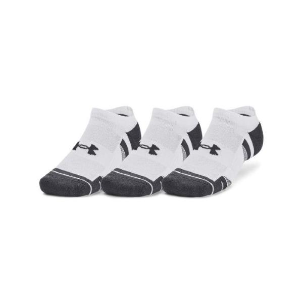 UNDER ARMOUR CALZA PERFORMANCE TECH 3PZ - BIANCO/NERO- 1379503-100
