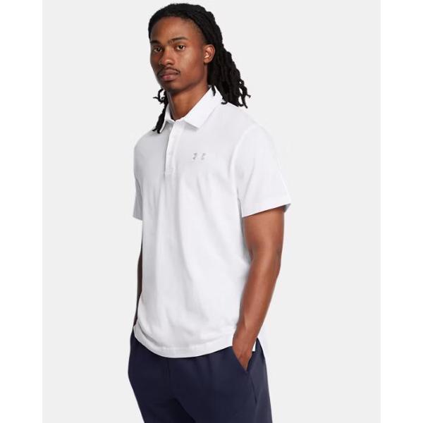 UNDER ARMOUR POLO ICON - BIANCO - 1386608-100