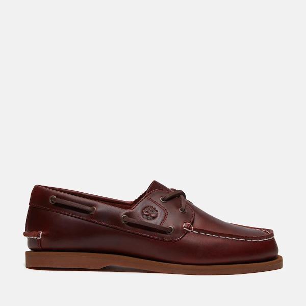 TIMBERLAND CLASSIC BOAT SHOE - BORDEAUX- TB0A2Q9XEIW