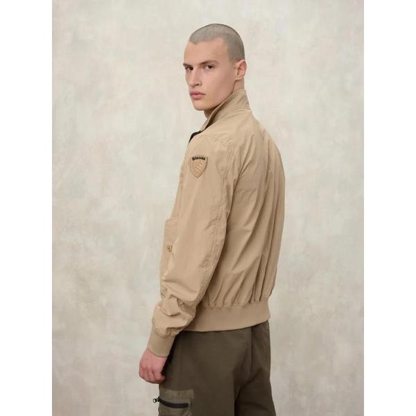 BLAUER ALWIN BOMBER SFODERATO - BEIGE - 26SBLUC04201-007124-327