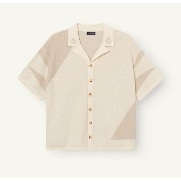 DON'T WASTE CULTURE CAMICIA HELVIANE - BEIGE - D13.1909