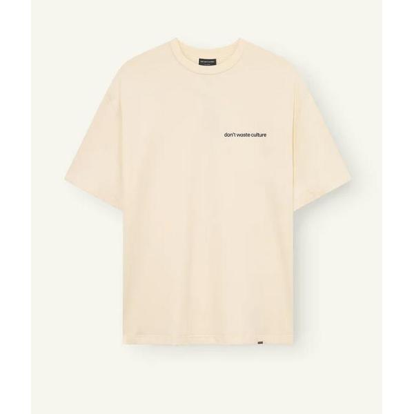 DON'T WASTE CULTURE  T-SHIRT CLEO - BEIGE - D11.1489-BEI