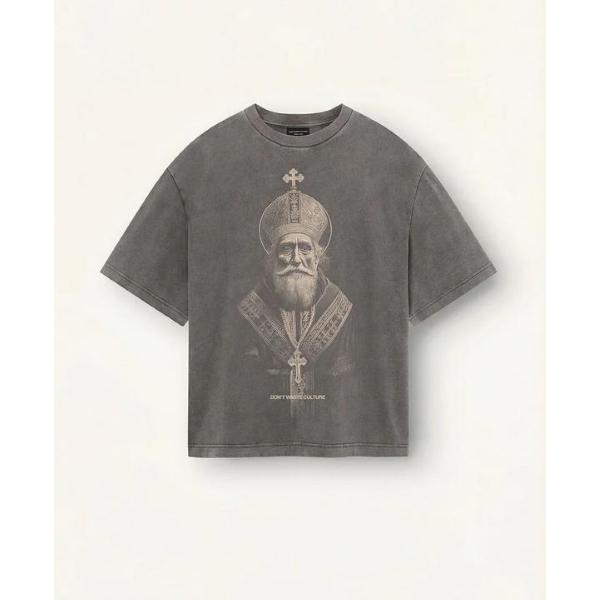 DON'T WASTE CULTURE T-SHIRT TENRIKO - WASHED BLACK - D11.1956