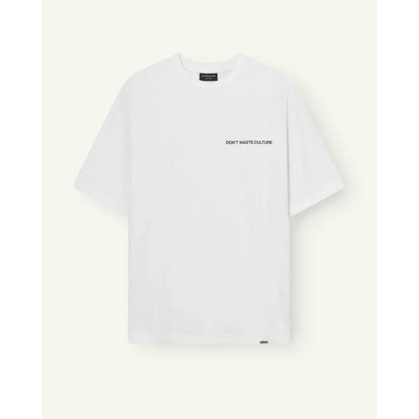 DON'T WASTE CULTURE T-SHIRT TOSHIMI - BIANCO - D11.1958