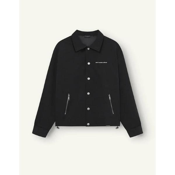 DON'T WASTE CULTURE CHA CAMICIA - NERO - D19.1596