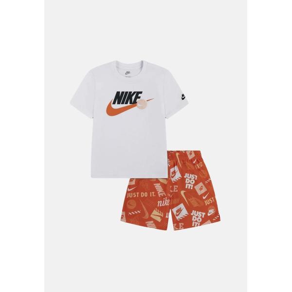 NIKE NSW ITS  SET INFANT - BIANCO/ARANCIONE - 66N945-N33