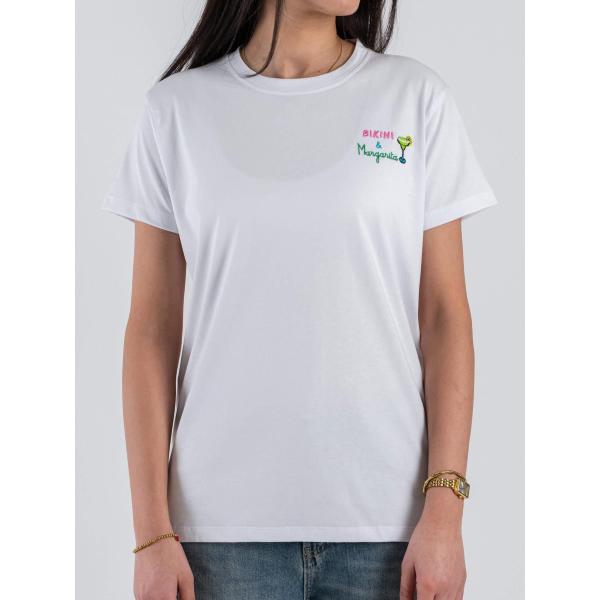 SUPERCULTURE T-SHIRT BIKINI - BIANCO - AW2023