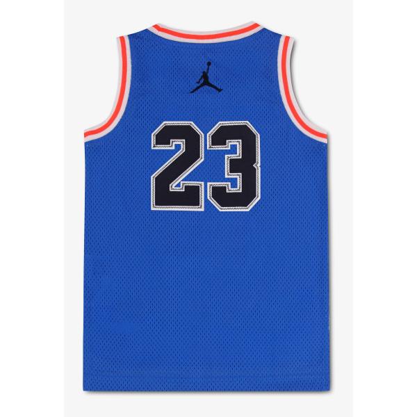 NIKE JORDAN CANOTTA - AZZURRO/ARANCIO - 95A773-B3D