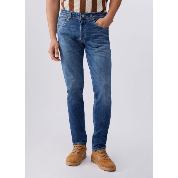 LIU JO JEANS FRANK SLIM  - DENIM SCURO - QXX049D4952-77486