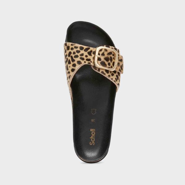 SCHOLL SANDALO KATHLEEN - LEOPARDATO - F30064-1850