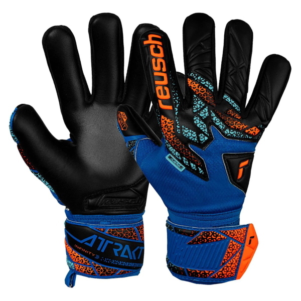 REUSCH ATTRAKT INFINITY NC JUNIOR  - NERO/AZZURRO - 5572725-4468
