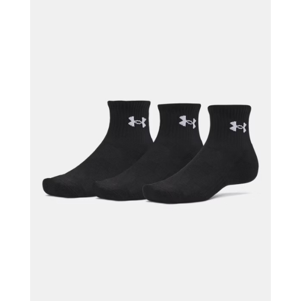 UNDER ARMOUR CALZA PERFORMANCE TECH 3PZ - NERO- 6009686-008