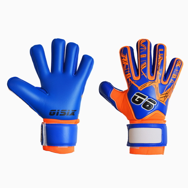 GISIX  GUANTO PORTIERE CRYPTON JR -ARANCIO/AZZURRO-J072-ORG