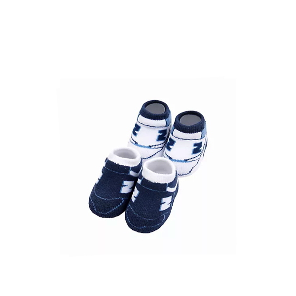 NEW BALANCE JR 2PACK CALZINI - BLU/BIANCO - LAKB0104