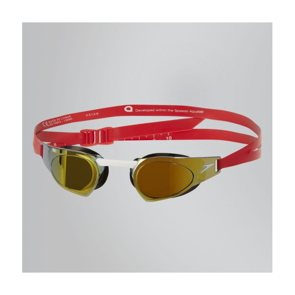 SPEEDO OCCHIALINO FASTSKIN X 2 - BIANCO/ORO - 8-10438B094