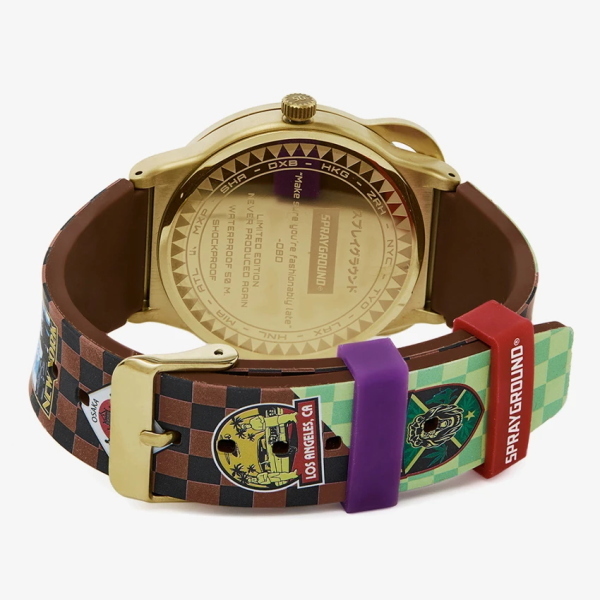 SPRAYGROUND OROLOGIO GLOBAL MOGUL - ORO - 910Z760NSZ