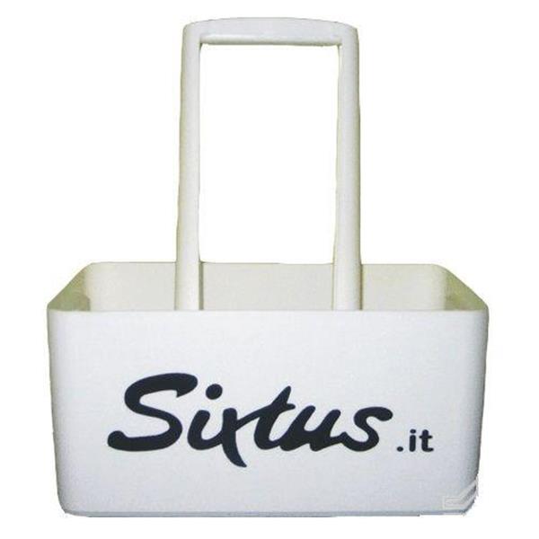 SIXTUS CESTELLO P/BORRACCE - BIANCO -  ZZZ0290
