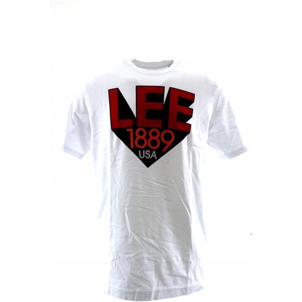 LEE T-SHIRT LOGO RETRO - BIANCO - L63UAI12