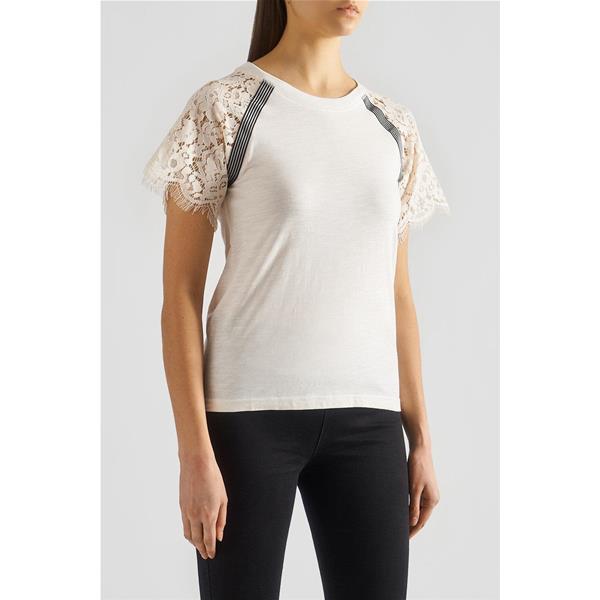 SEVENTY 19.70 MAGLIA GIROCOLLO RAGLAN - BIANCO - MJ1193-002