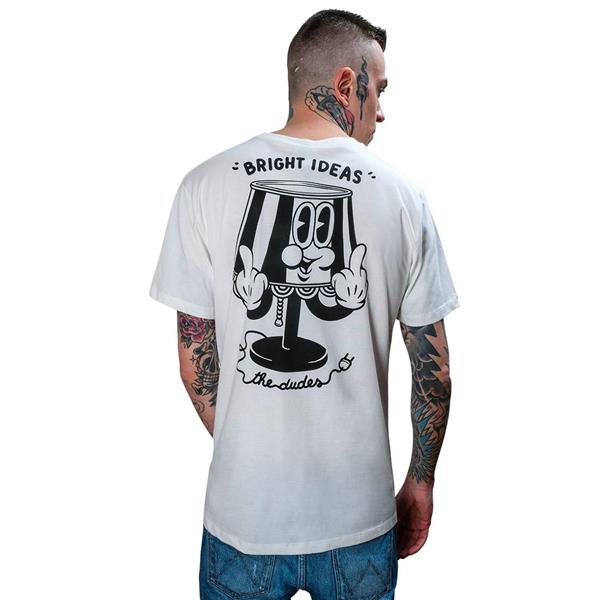 THE DUDES T-SHIRT SWITCH - BIANCO - 03325-SS19
