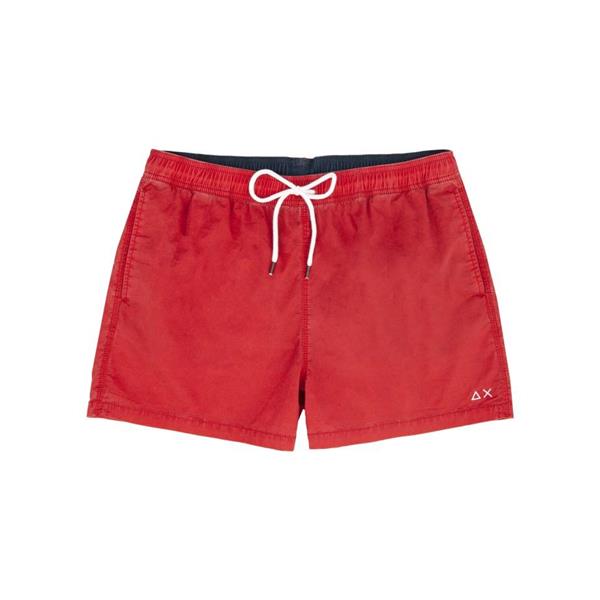 SUN68 BOXER CLASSIC SOLID  - ROSSO - H19110-10
