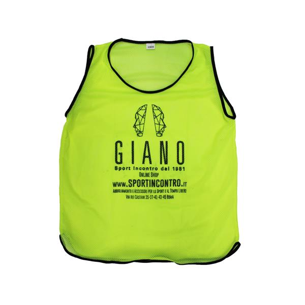 FIORENZO  CASACCA PERSONALIZZATA  - GIALLO FLUO - F100P-GLLO